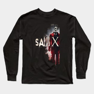 SAW X ( saw 10 )Tobin Bell as John Kramer movie graphic design poster Long Sleeve T-Shirt